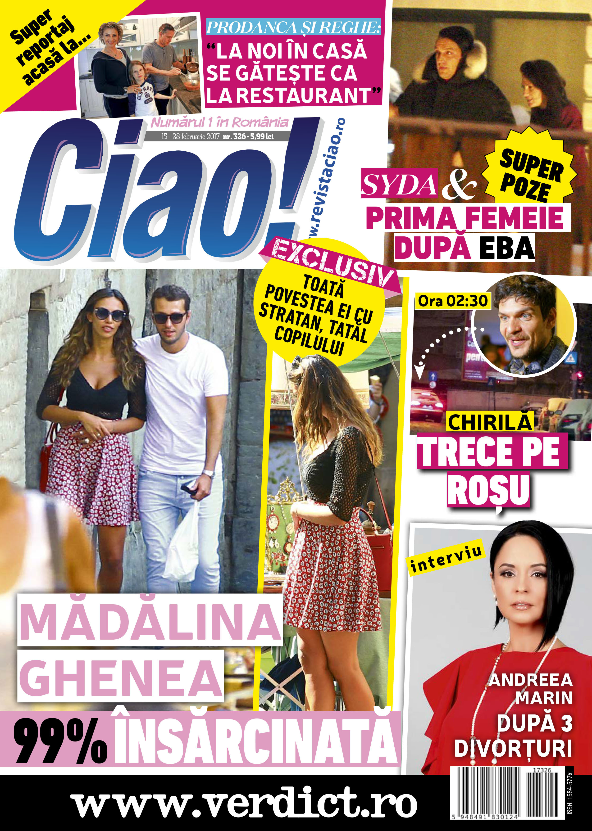 Coperta revista Ciao! nr. 326
