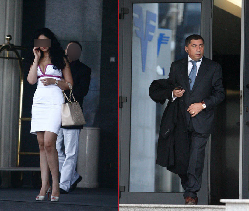 Bruneta le-a spus poliţiştilor că terminase relaţia cu milionarul