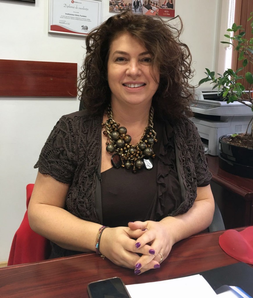 Carmen Orban, managerul Institutului Clinic Fundeni