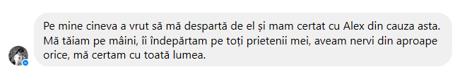 Mărturiile Ştefaniei pe Facebook