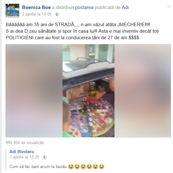 Celebrul Boenică, socat de inventivitatea unui buzoian