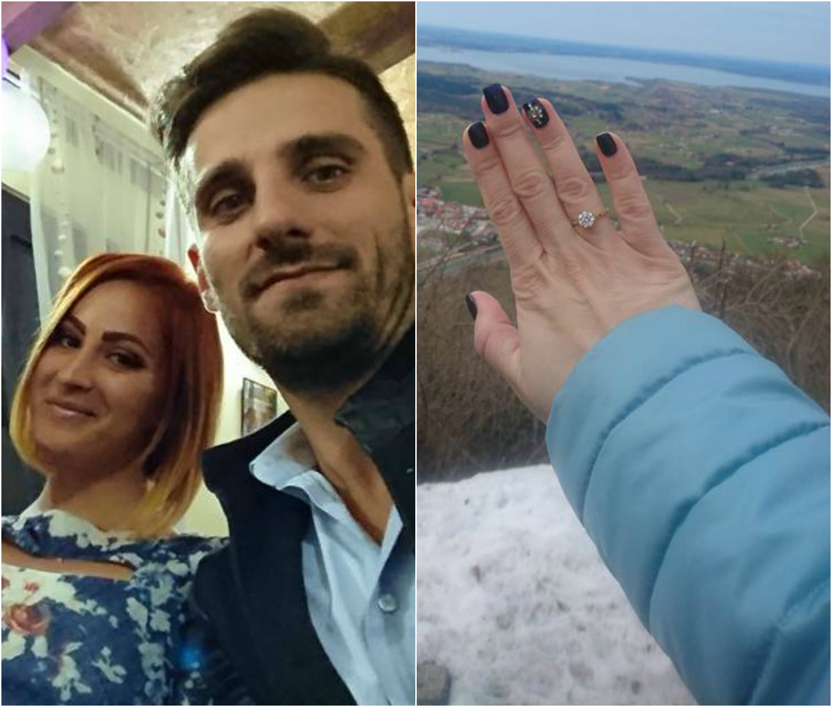 Pictorul criminal a cerut-o în căsătorie pe iubita lui, Sandra, în urmă cu câteva luni