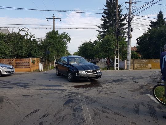 Accidentul s-a petrecut în această dimineaţă de luni