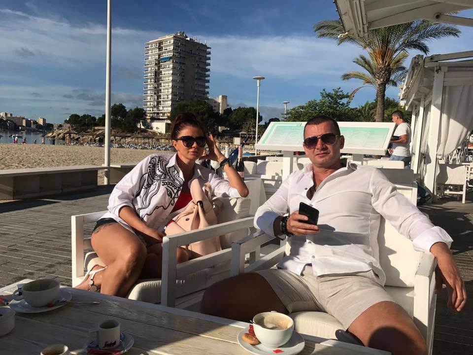 Anca şi Cristian Bostan în Palma de Mallorca