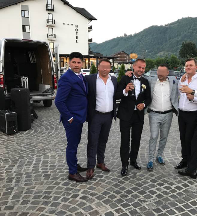 Ogică şi Puiu Codreanu s-au distrat de minune la petrecere