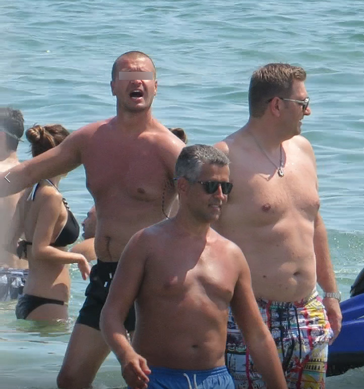 Remus Truică şi bunul său prieten G.A. s-au distrat de minune pe litoral