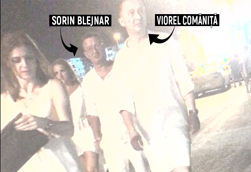 Sorin Blejnar şi Viorel Comăniţă au petrecut cu soţiile lor la mare