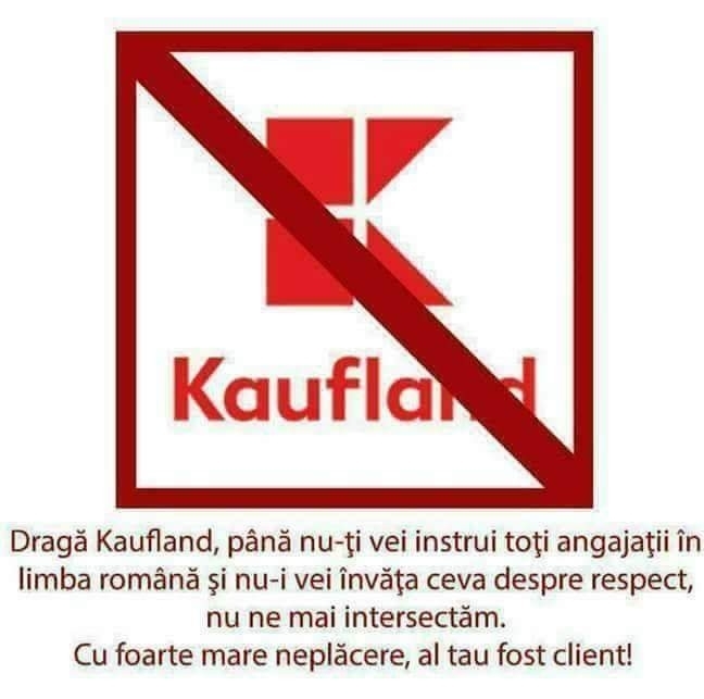 Un utilizator de Facebook a îndemnat la boicotarea hipermarket-ului Kaufland