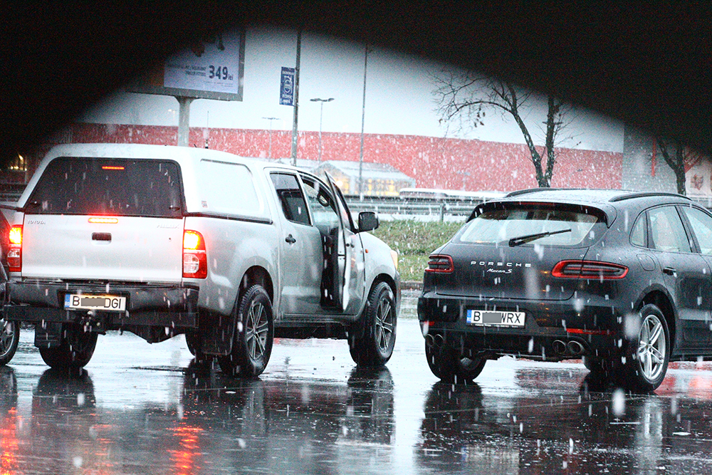 Maşina lui Teszari, un Porsche Macan Diesel S