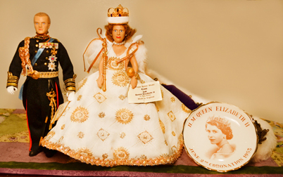 Regina Elisabeta realizata de Peggy Nisbet