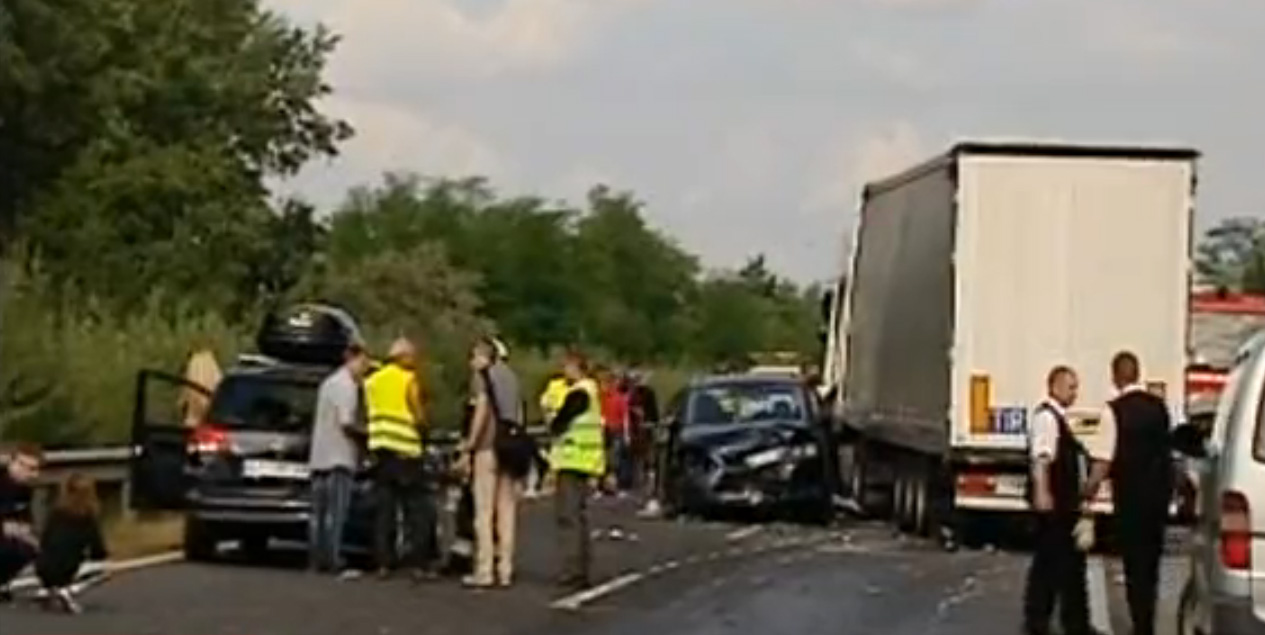 Accident in Ungaria