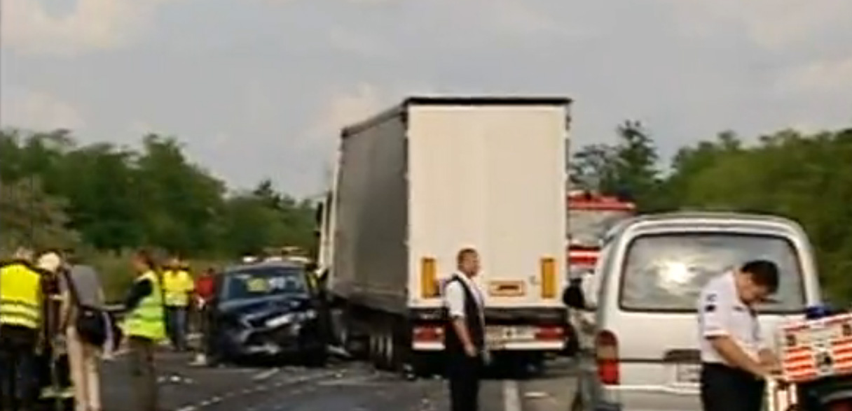 Accident in Ungaria