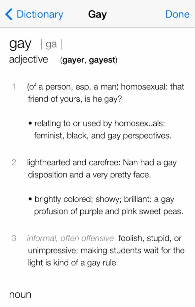 definitie cuvant homosexual