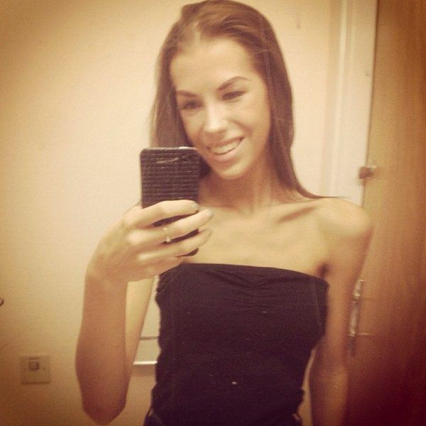 Asa arata cand a fost internata in spital