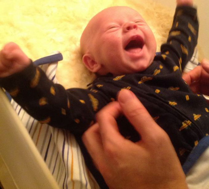 Potrivit studiului, rasul bebelusilor este modul lor de a spune ca totul este in regula si ca trebuie sa continui sa faci ceea ce faci, ca e bine