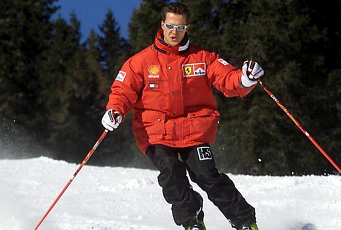 Schumi a suferit un teribil accident de schi pe 29 decembrie, in statiunea Meribel