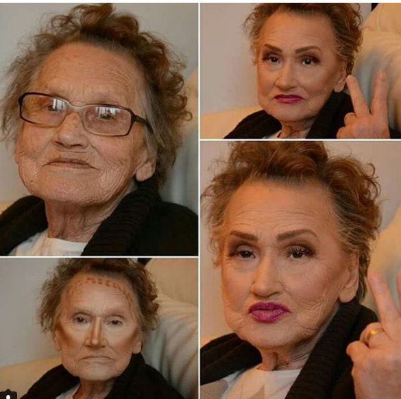 Această bătrânică a suferit o transformare spectaculoasă la 80 de ani.
