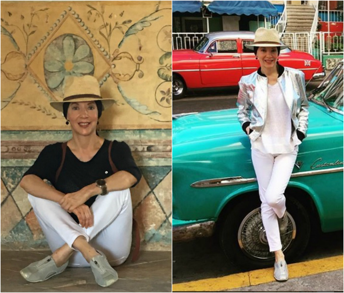 Edith Gonzales a renunţat la peruca blondă