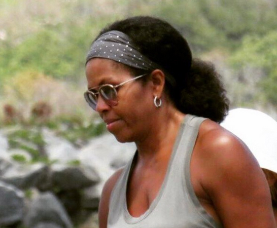 Michelle Obama, de nerecunoascut cu acest look.