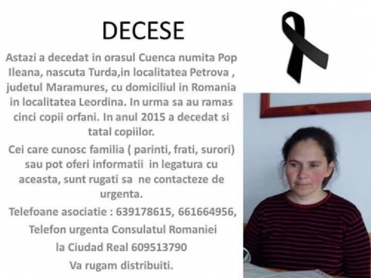 Acesta e mesajul făcut public de românii din Spania, care speră să găsească rudele celor cinci fraţi rămaşi singuri pe lume