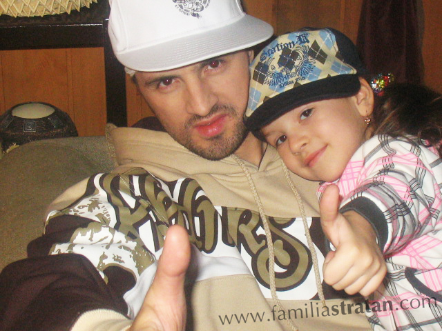 Pavel Stratan si fiica lui, o amintire din copilarie...