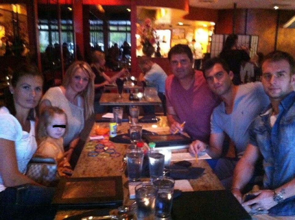 Tenismenul se simte foarte bine in SUA, alaturi de prietenii sai