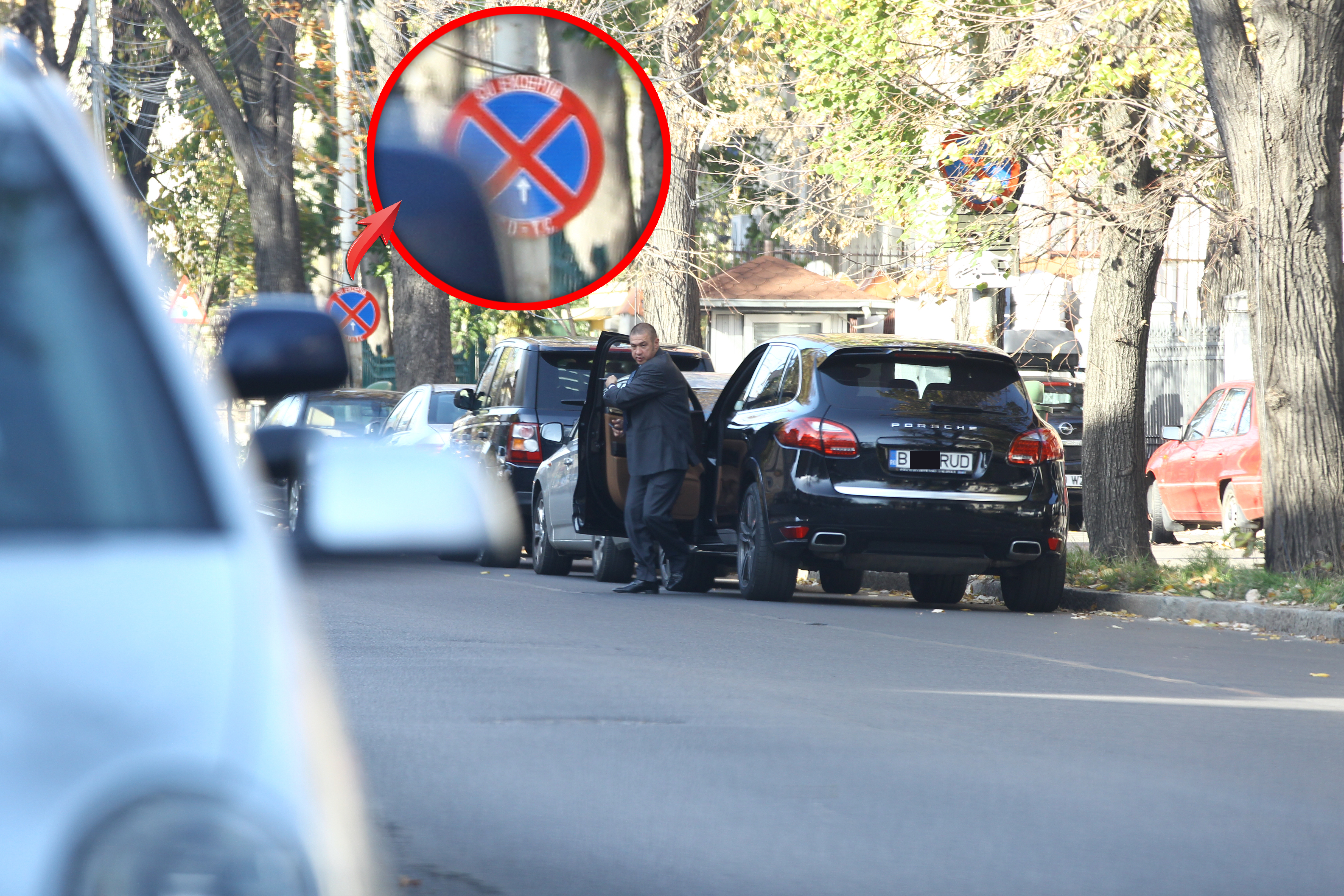 Rudel Obreja si-a parcat jeep-ul intr-un loc nepermis