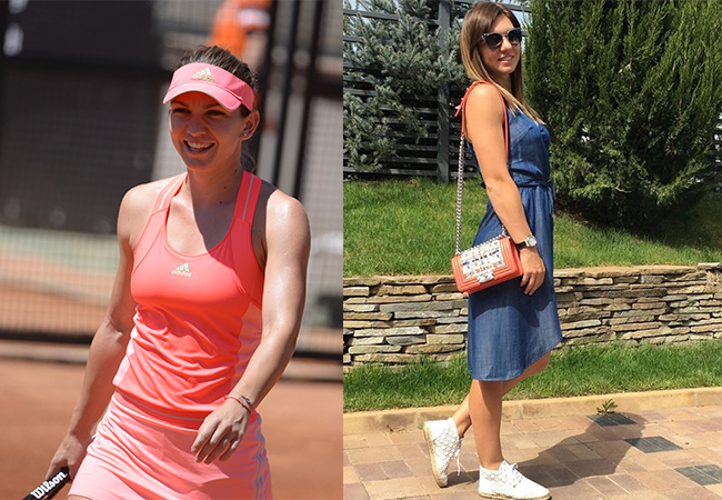 Simona Halep a ieşit la plimbare