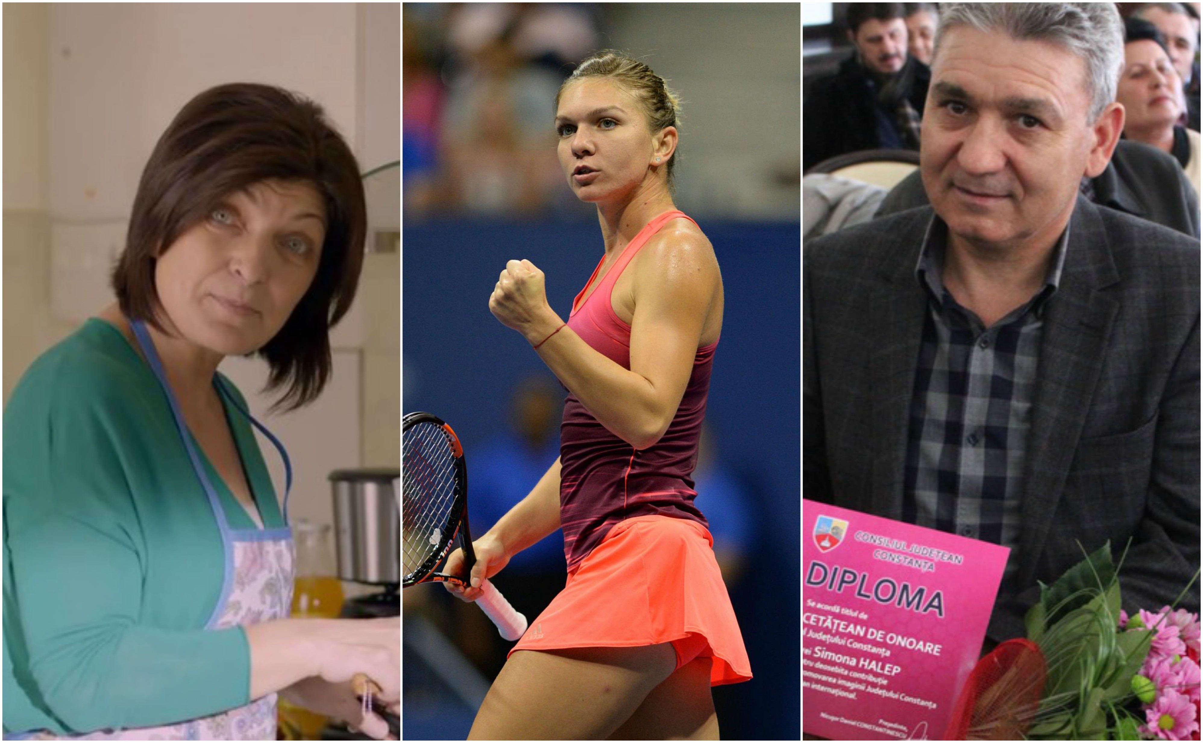 Atât Tania, cât şi Stere, au mers la antrenamentul fiicei lor pentru a-i ridica moralul, după eşecul de la Roland Garros. Deşi a ieşit campioană în turneul de la Madrid, tenismena nu poate depăşi problemele din ultima perioadă.