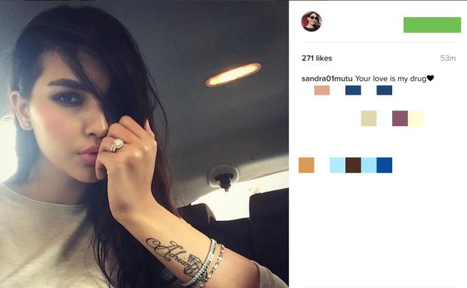 Declaraţia de dragoste a Sandrei este mai mult decât romantică 