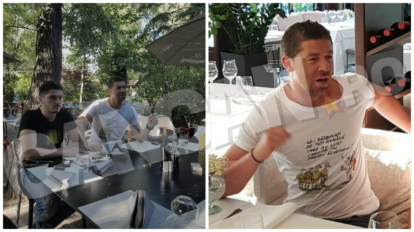 Mesajul care este scris pe tricoul lui Bogdan Mara a stârnit hohote de râs.