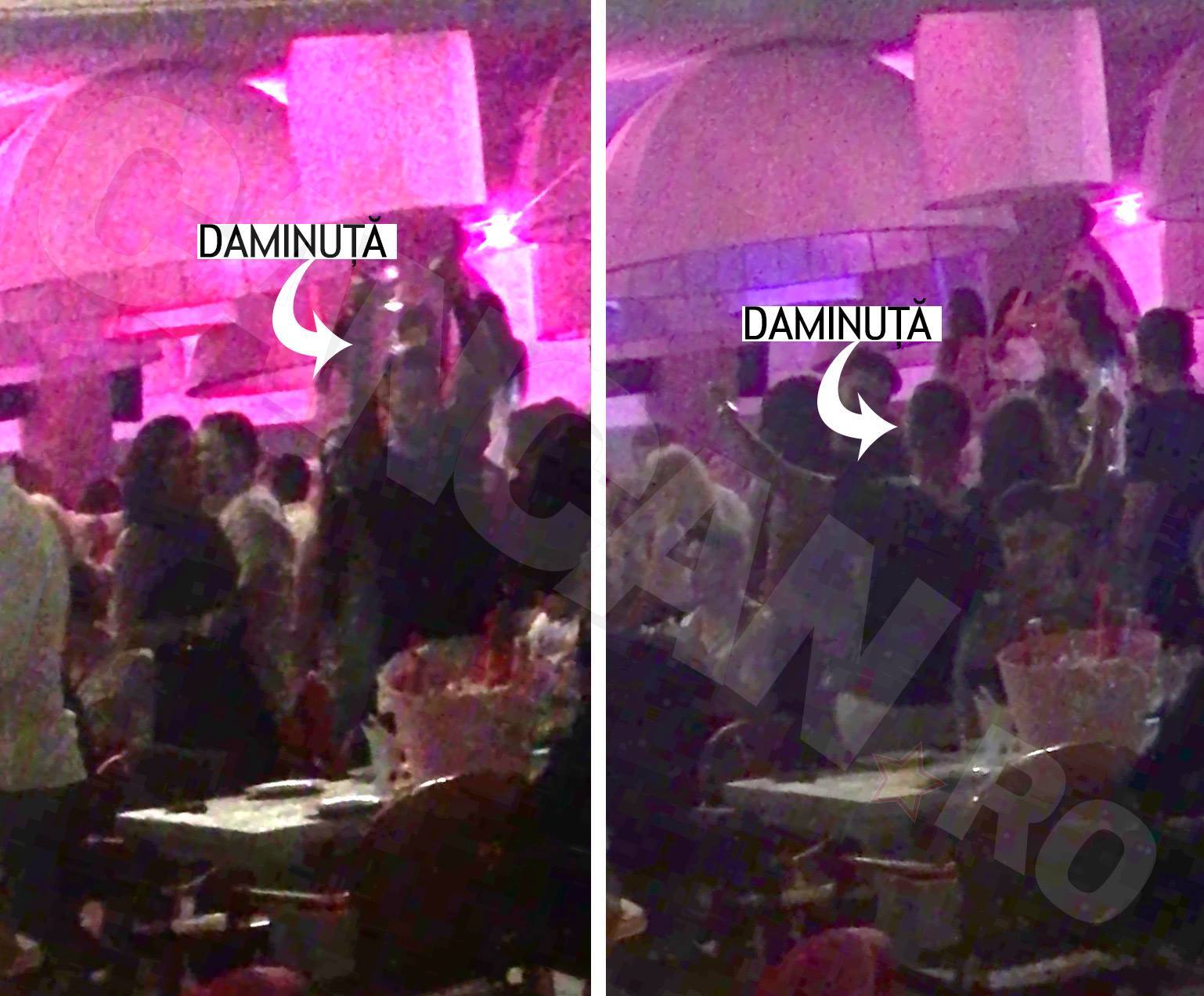 Daminuţă s-a distrat de pomină în club, la Mamaia!