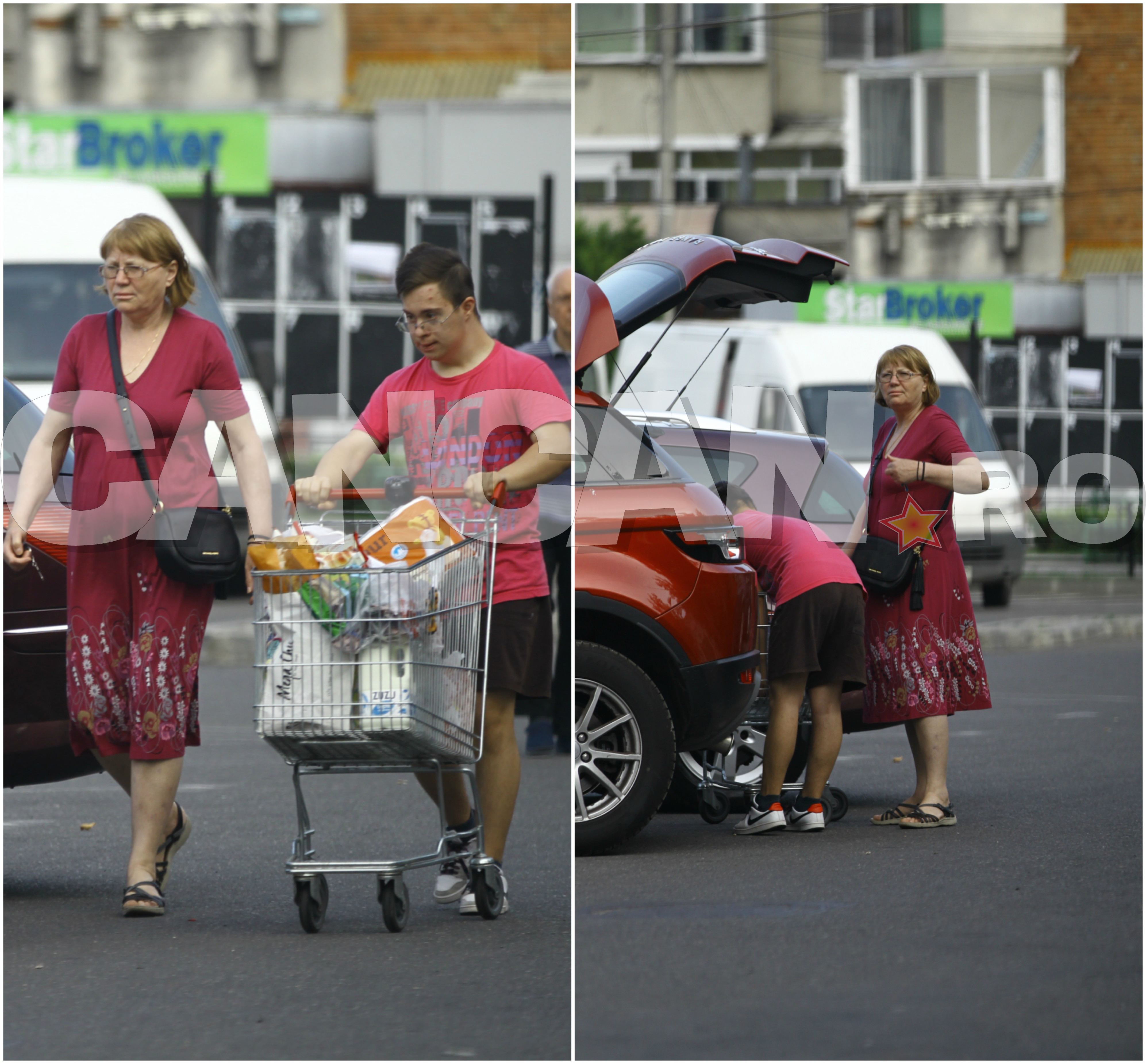 Valeria Iordănescu se comportă la cumpărături ca un adevărat general.