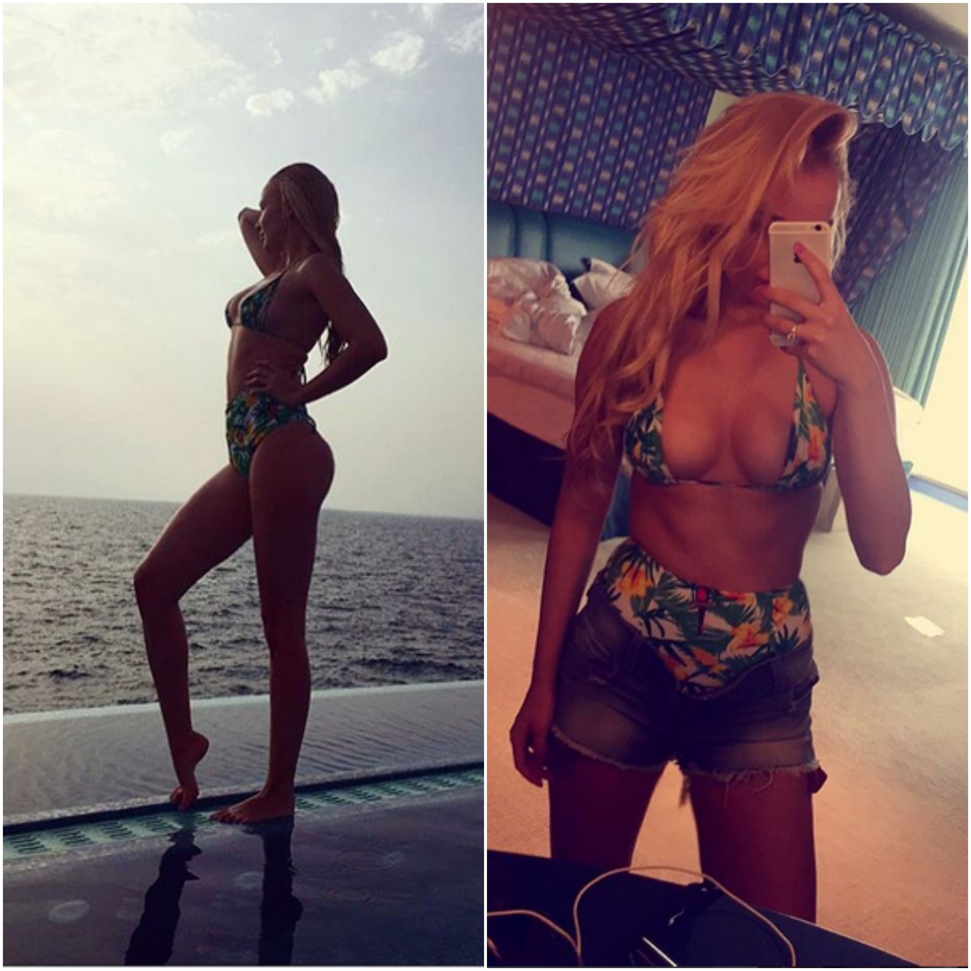 Fosta iubită a lui Adrian Cristea face furori cu trupul său.