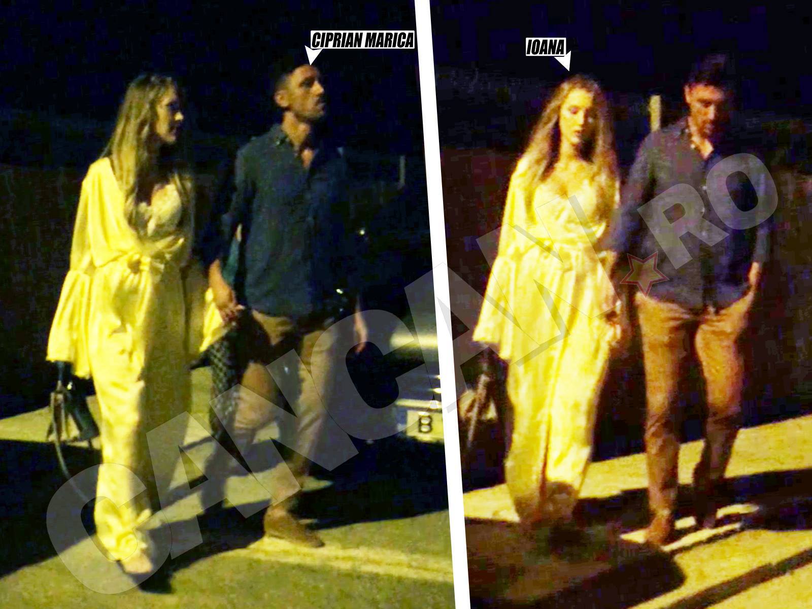 Fotbalistul pare mai îndrăgostit şi mai fericit ca niciodată! Şi-a ţinut continuu iubita de mână.