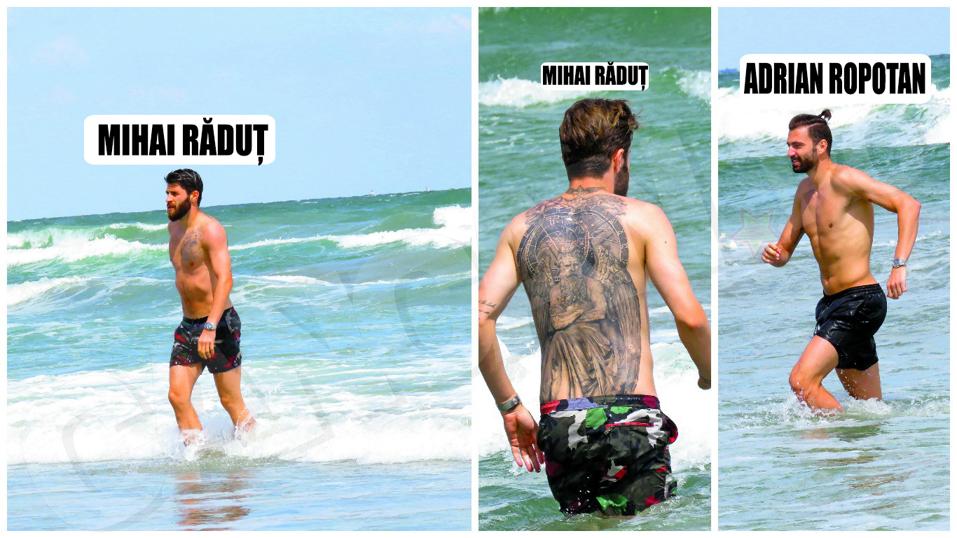 Ropotan şi Răduţ s-au distrat de minune la Mamaia