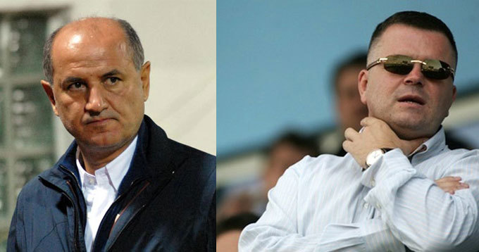 Naş şi fin, George Copos şi Vasile Şiman (dreapta) au ajuns duşmani