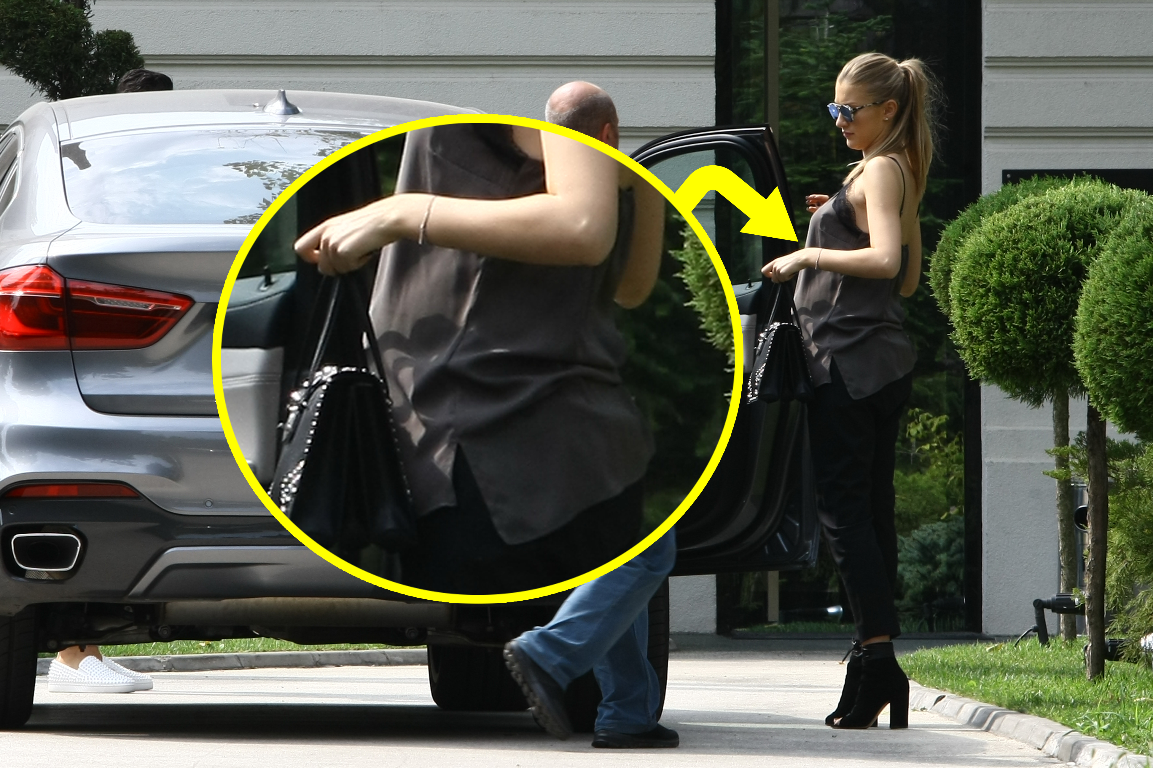 Burtica de gravidă a iubitei lui Ciprian Marica se poate observa cu ochiul liber