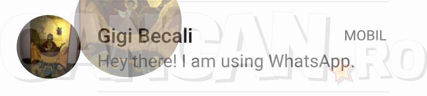 Gigi nu uită niciodată de credinţă!