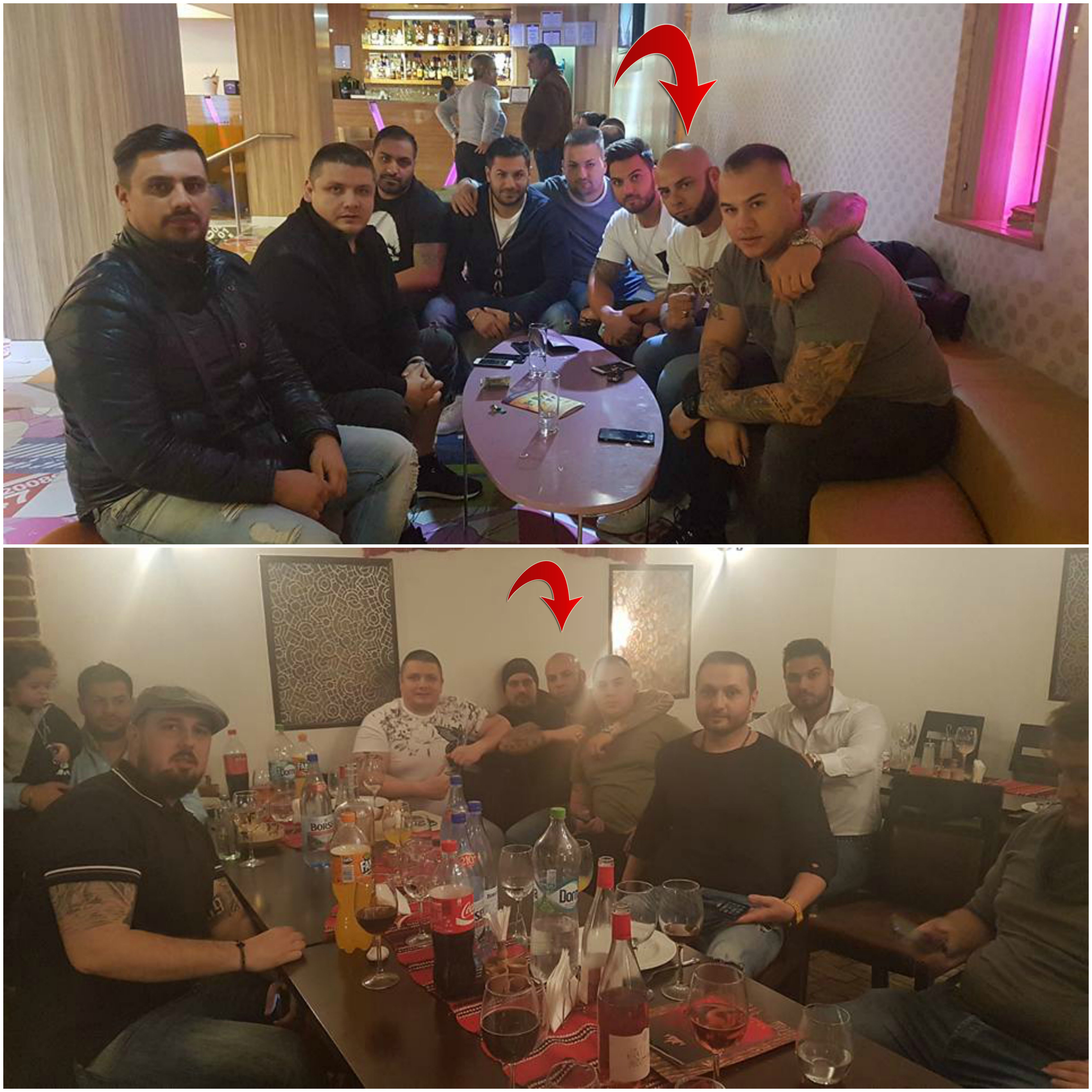 Giani Kiriţă nu se fereşte să se afişeze alături de interlopii bucureşteni.