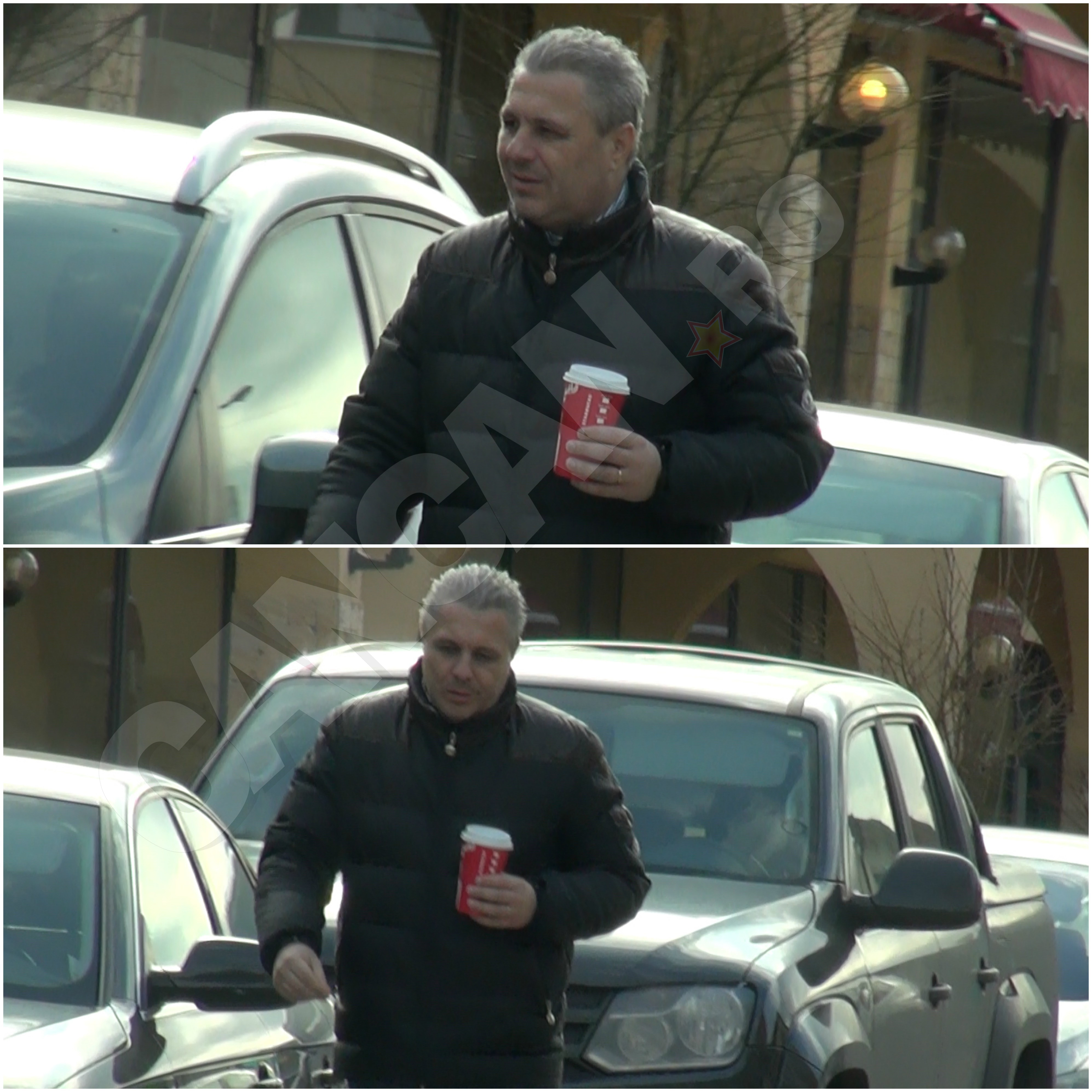 Şumudică nu poate să se liniştească nici la cafeanea. Antrenorul Astrei s-a plimbat agitat, de colo-colo, cu cafeaua în mână