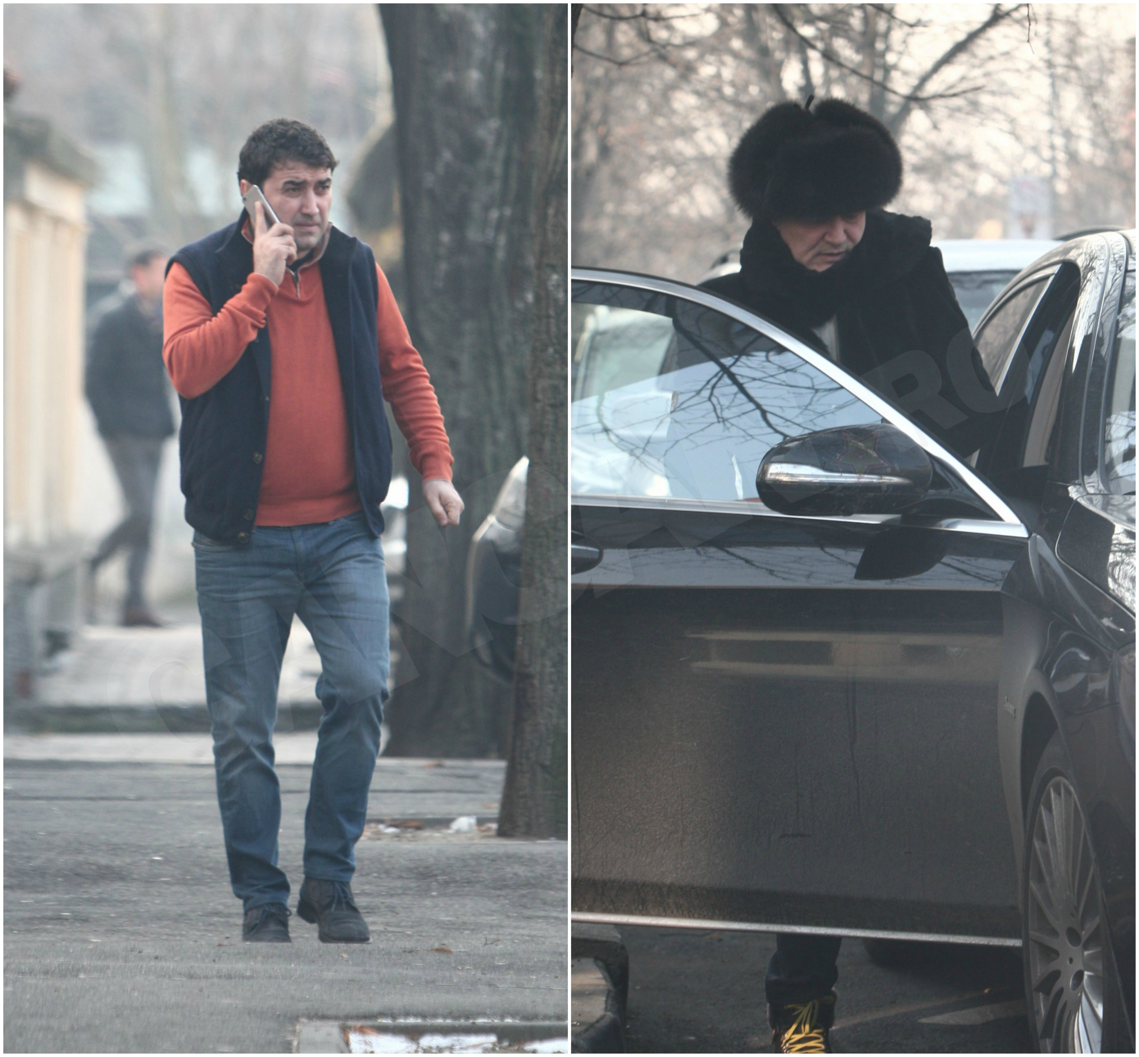 Gigi Becali, elegant ca întotdeauna, a fost însoţit la cabinetul medicului dentist de 