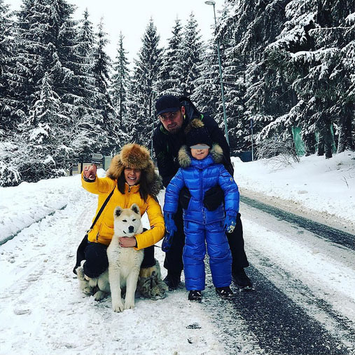 Gabi Tamaş îşi petrece Revelionul cu familia în Poiana Braşov