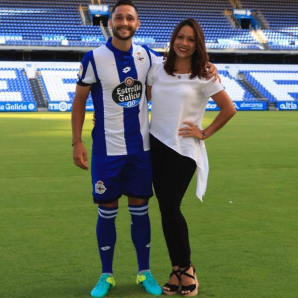 Florin Andone, împreună cu iubita lui