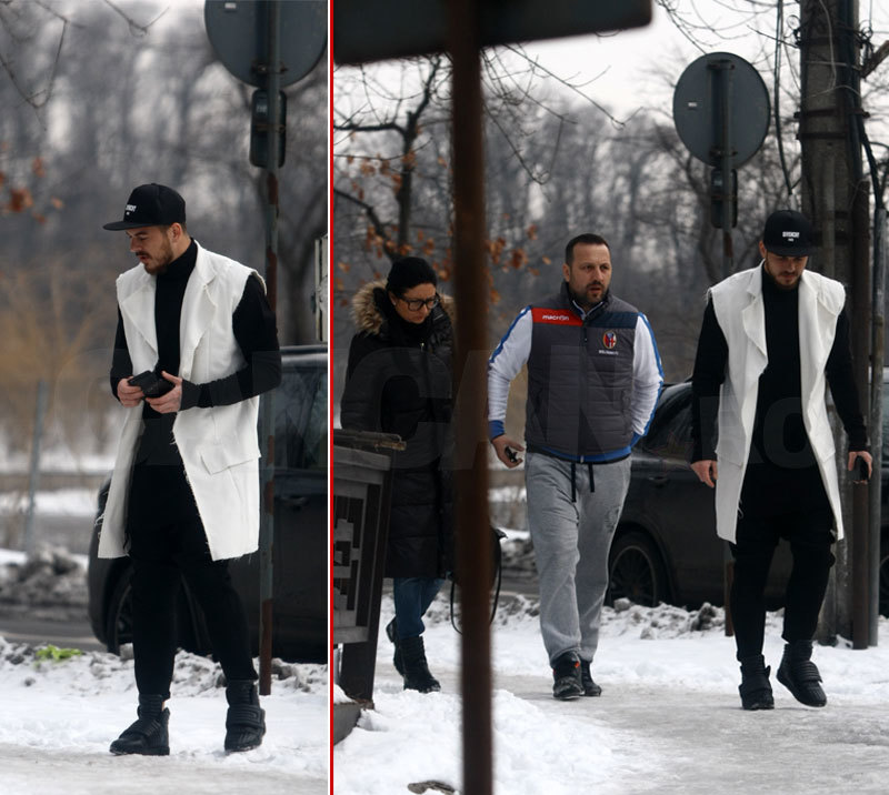 Denis Alibec a fost cu prietenii la masă