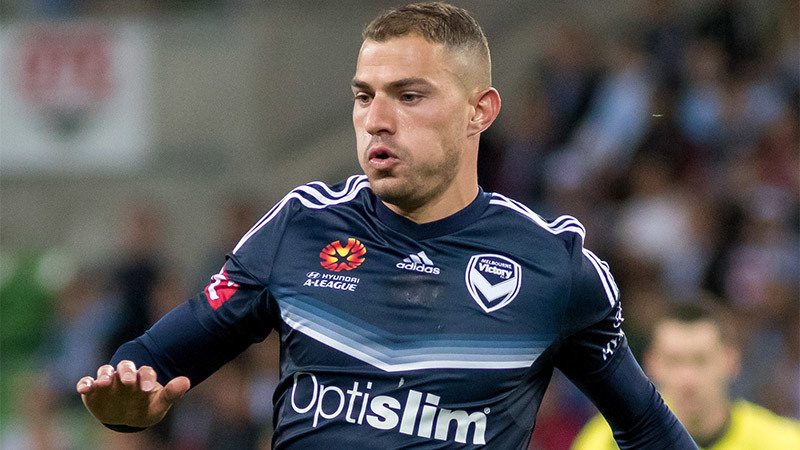James Troisi, fostul jucător al lui Juventus, care este acum coleg cu Georgievski la Melbourne Victory