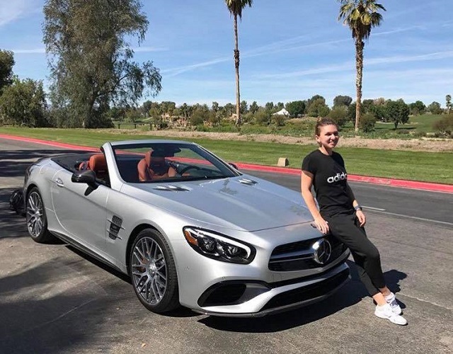 Simona Halep conduce o maşină care costă peste 150.000 de euro.
