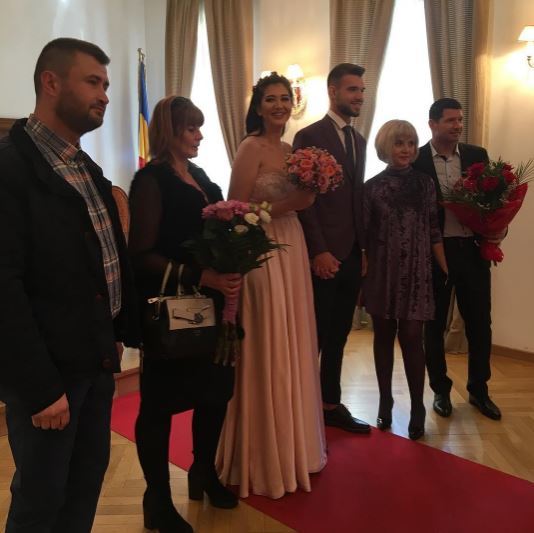 Alex Tudorie s-a cununat civil cu Ioana în urmă  cu aproape trei săptămâni.