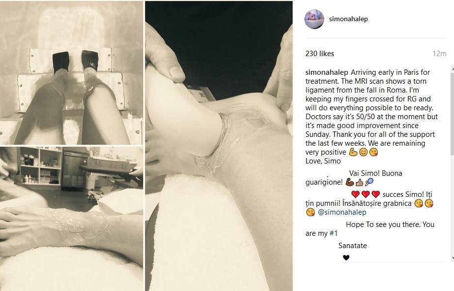 Simona Halep nu are veşti bune de la medici