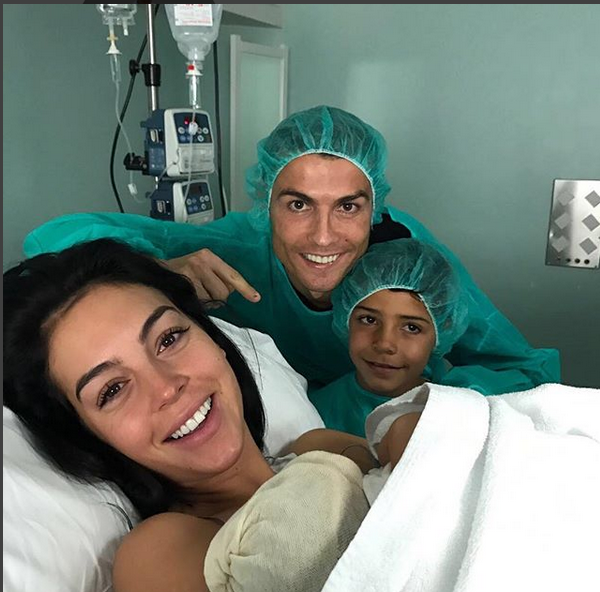 Cristiano Ronaldo a devenit tătic pentru a patra oară